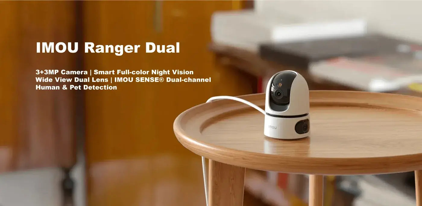 IMOU Ranger Dual 6MP PT AI WiFi Security Camera