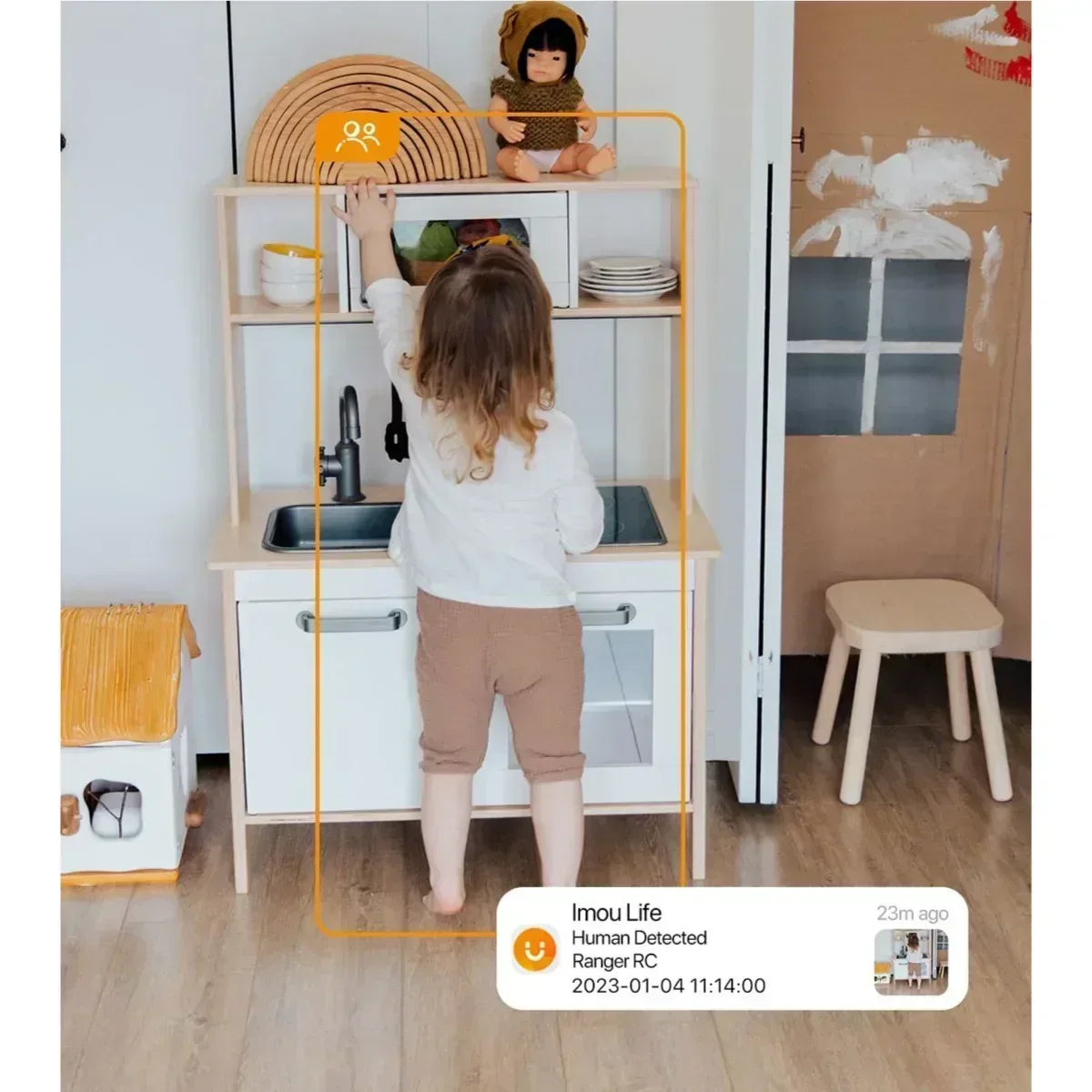 IMOU Ranger RC 4MP Indoor WiFi Camera Guards On Duty Security