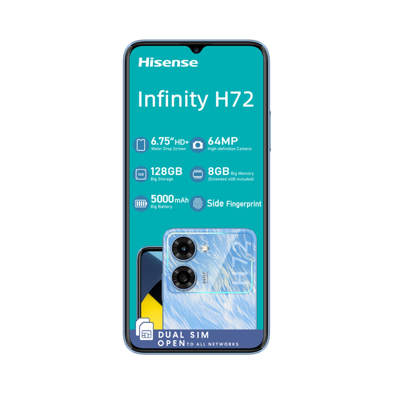 Hisense Infinity H72 8GB 128GB Smart Phone - Guards On Duty Shop & Security Guards