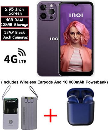 Inoi Note 13S 128Gb Storage &Amp; 4Gb Ram Android Smart Phone