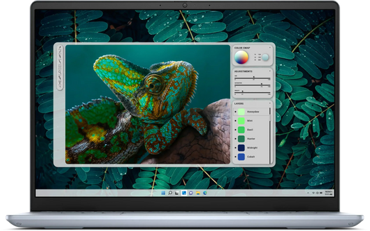 DELL INSPIRON 7440 PLUS :INTEL CORE ULTRA 9 185H (24M CACHE, UP TO 5.1 GHZ),14" 2.8K (2880 X 1800) ANTIGLARE WIDE VIEW,32GB 6400MHZ LPDDR5 ONBOARD ,1TB SSD PCIE M.2,GRAPHIC INTEL ARC,FINGERPRINT,INTEL DUAL BAND WIRELESS AX211+ BLUETOOTH,CAM AND MIC,BACKLI - Guards On Duty Shop & Security Guards