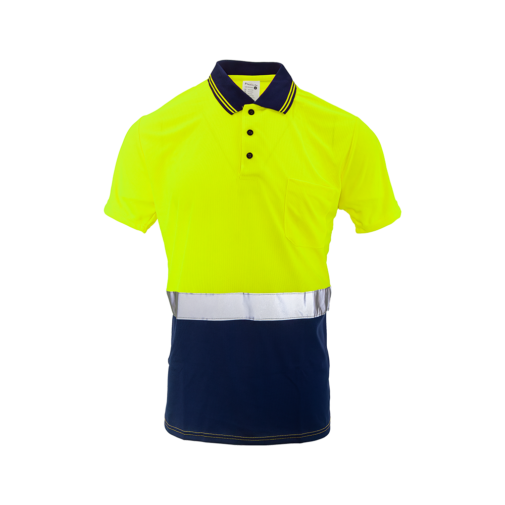 Pinnacle Inspector 2-Tone Golfer Lime/Navy (S – 2XL) (Pack of 3)