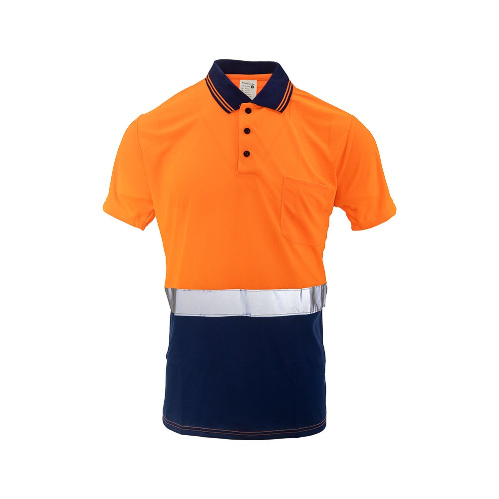 Pinnacle Inspector 2-Tone Golfer Orange/Navy (S – 2XL) (Pack of 3)