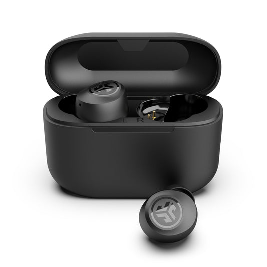 JLAB Go Air Pop True Wireless Earbuds with 2 Year Warranty - Black (EBGAIRPOPRBLK124)