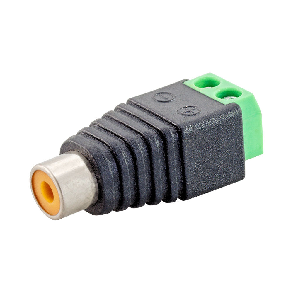 Rca Female Connector (jr-r60-1) — LinkQnet | Guards on Duty Shop