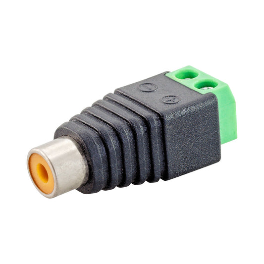 Rca Female Connector (jr-r60-1) — LinkQnet | Guards on Duty Shop
