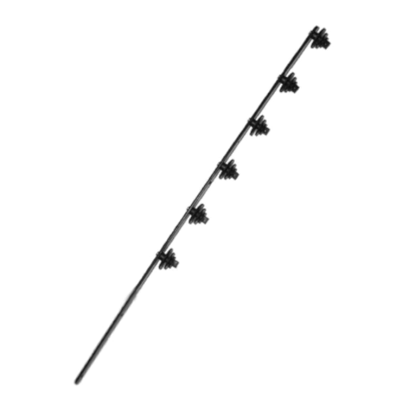 JVA Flat Bar 6-Wire Straight Bracket