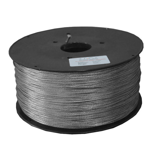 JVA Braided Aluminium Wire 1000m