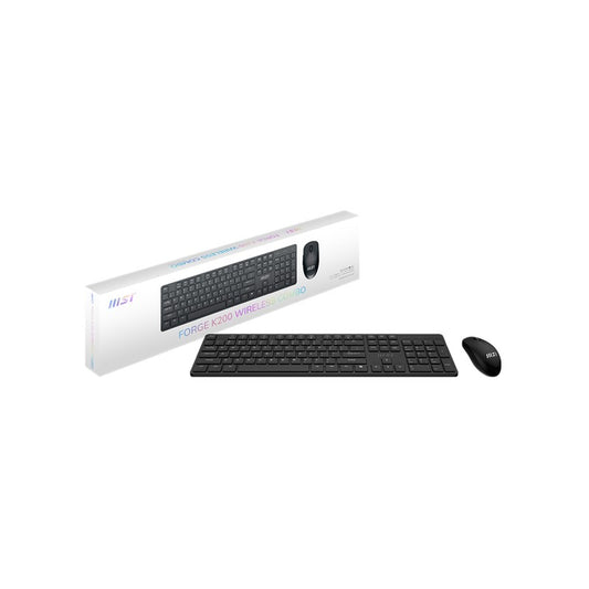 Msi K200 W COMBO US - MSI FORGE K200 WIRELESS COMBO US