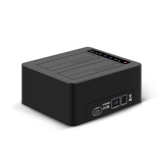 Maiwo 2 Bay Sata Hdd Usb3.0 Clone Type-c ( K3082c) — MAIWO | Guards on Duty Shop