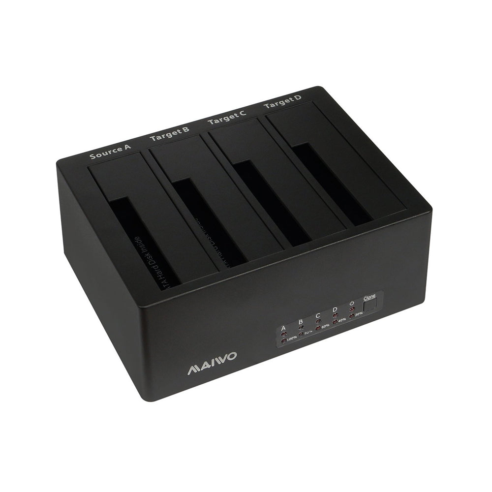 Maiwo 4-bay Sata Hdd Usb3.0 Clone Stn (k3084) — MAIWO | Guards on Duty Shop
