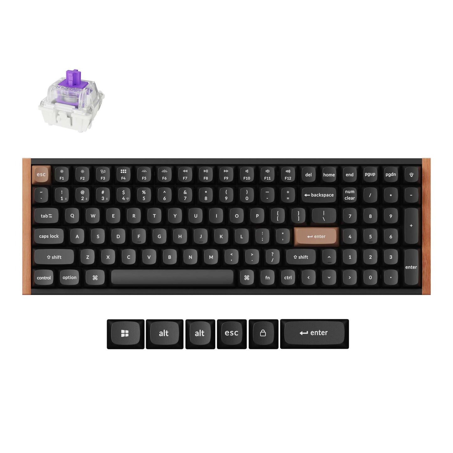 Keychron K4 HE Wireless Magnetic Switch Mechanical Keyboard (96% Layout, Gateron Hall Effect Switches) - Guards On Duty Shop & Security Guards