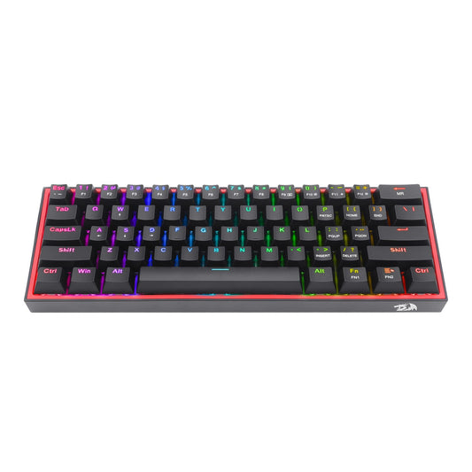 Redragon K617 FIZZ 60% Wired RGB Gaming Keyboard - Black - Guards On Duty Shop & Security Guards