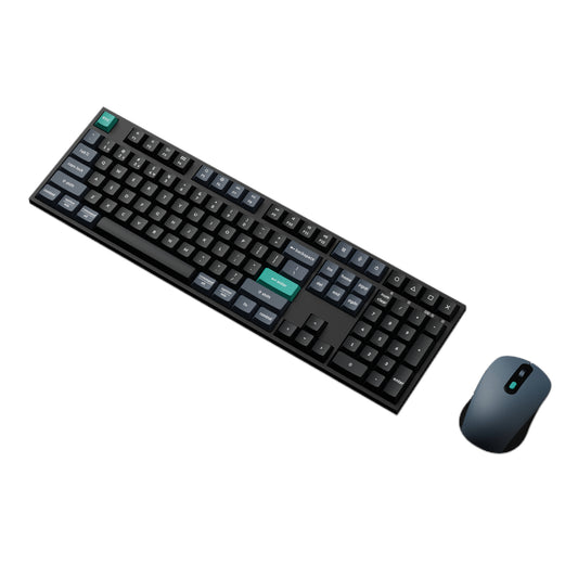Keychron B36 100% Layout Wireless Keyboard and Mouse Combo – Black/Green - Guards On Duty Shop & Security Guards