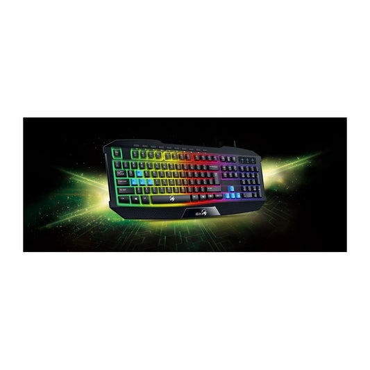 GENIUS KEYBOARD, USB SCORPION K215 BLACK