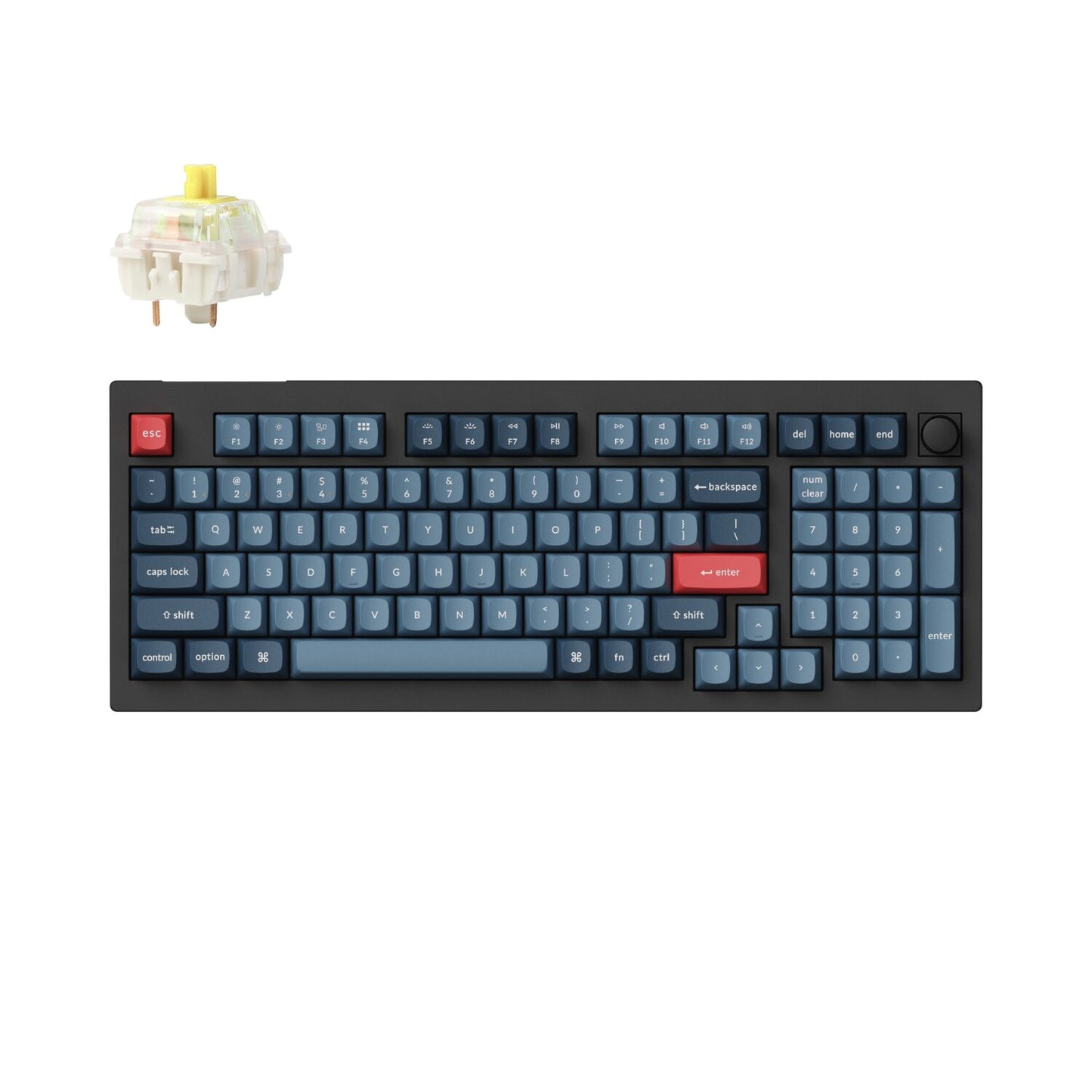 Keychron V5 Max Wireless Custom Keyboard - BANANA Switch - Guards On Duty Shop & Security Guards