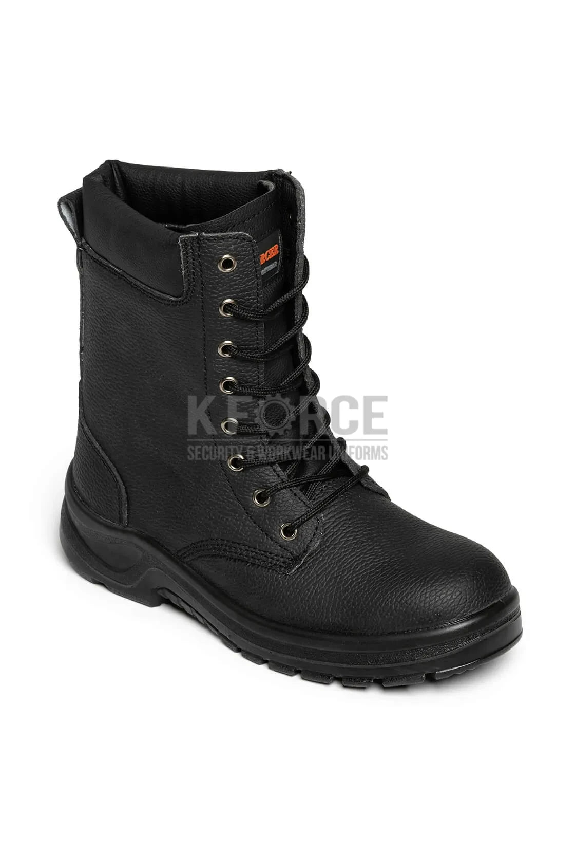Enforcer Leather Boots Sizes 3-12 - Black