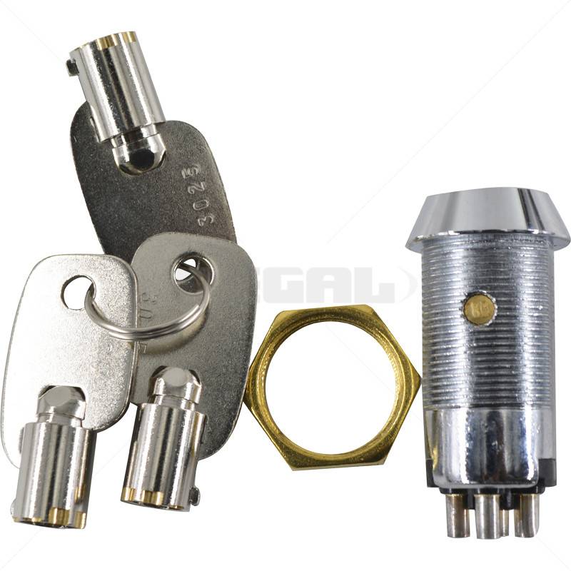 Keyswitch - On / Off DP Key Alike - 3025
