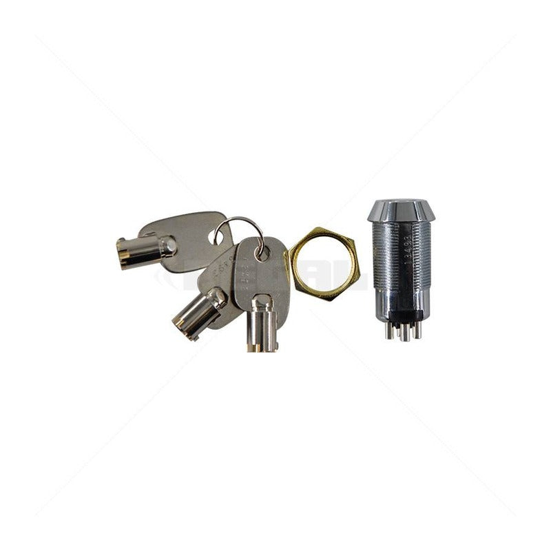 Key Switch - Std Flat Single Pole - Key Switches | Guards on Duty Shop South Africa