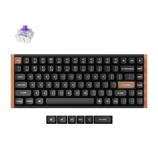 Keychron K2 HE Wireless Special Edition Magnetic Custom Keyboard | NEBULA Switch – Black - Guards On Duty Shop & Security Guards