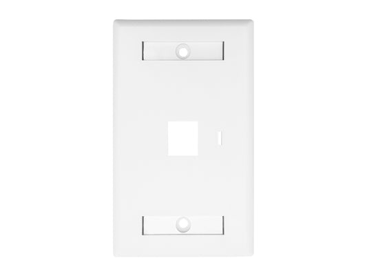 Linkbasic One Port Faceplate 115 x 70mm - Guards On Duty Shop & Security Guards