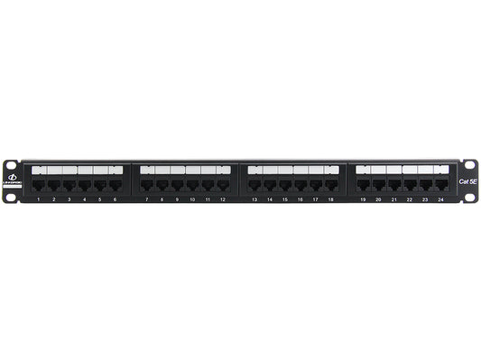 Linkbasic 24 Port Cat5e Rack Mount Patch Panel - Guards On Duty Shop & Security Guards