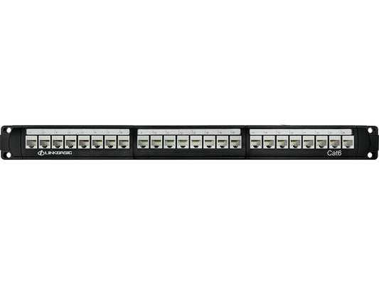 Linkbasic 24 Port Cat6 Rack Mount Patch Panel - Guards On Duty Shop & Security Guards