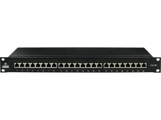 Linkbasic 24 Port Cat5e Shielded Rack Mount Patch Panel - Guards On Duty Shop & Security Guards