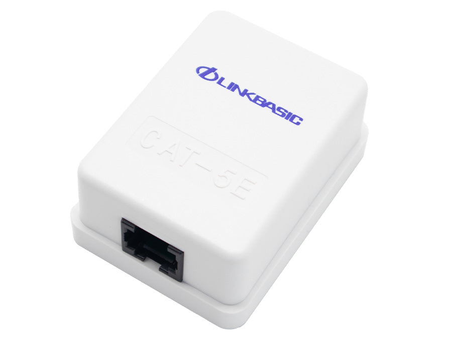 Linkbasic Cat5e Single Surface Mount Box - Guards On Duty Shop & Security Guards