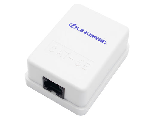 Linkbasic Cat5e Single Surface Mount Box - Guards On Duty Shop & Security Guards