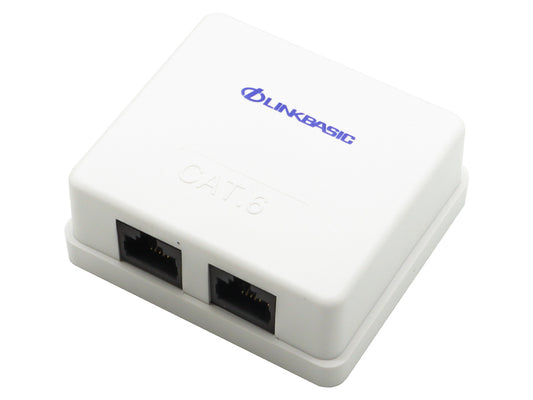 Linkbasic Cat6 Double Surface Mount Box - Guards On Duty Shop & Security Guards