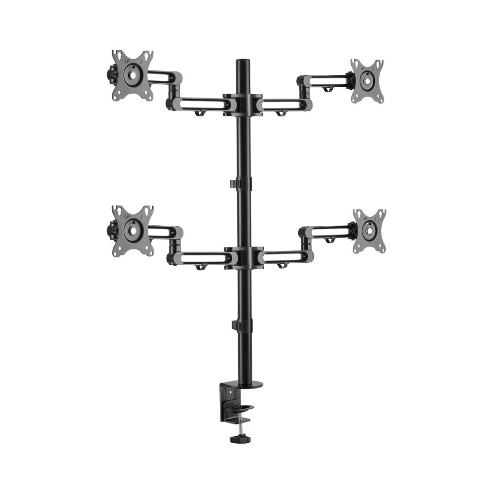 Bracket-quad Monitors Articulating Monitor Arm — LinkQnet | Guards on Duty Shop