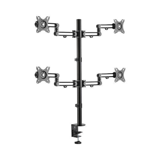 Bracket-quad Monitors Articulating Monitor Arm — LinkQnet | Guards on Duty Shop