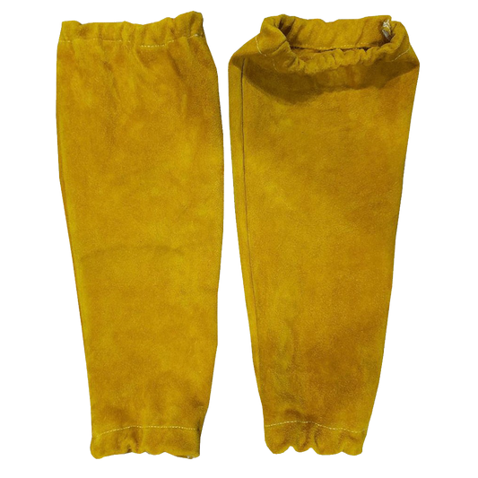 Pinnacle Yellow Suede Leather Welding Sleeve 48cm