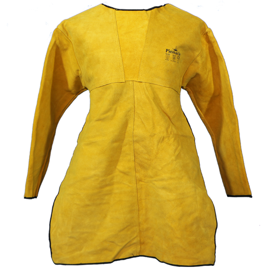 Pinnacle Yellow Suede Leather Welding Yoke & Apron (M – 2XL)