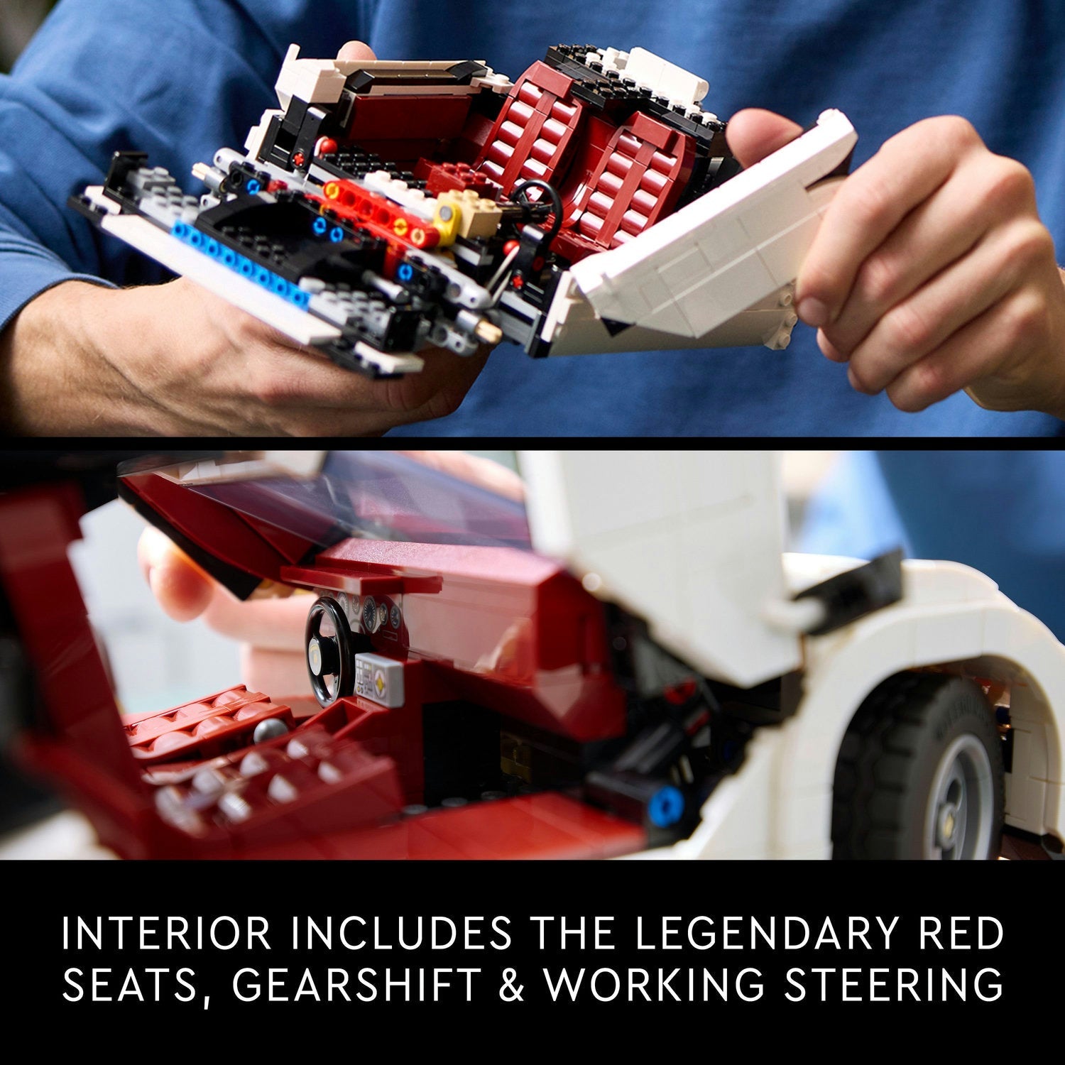 LEGO® ICONS Lamborghini Countach 5000 Quattrovalvole 10337