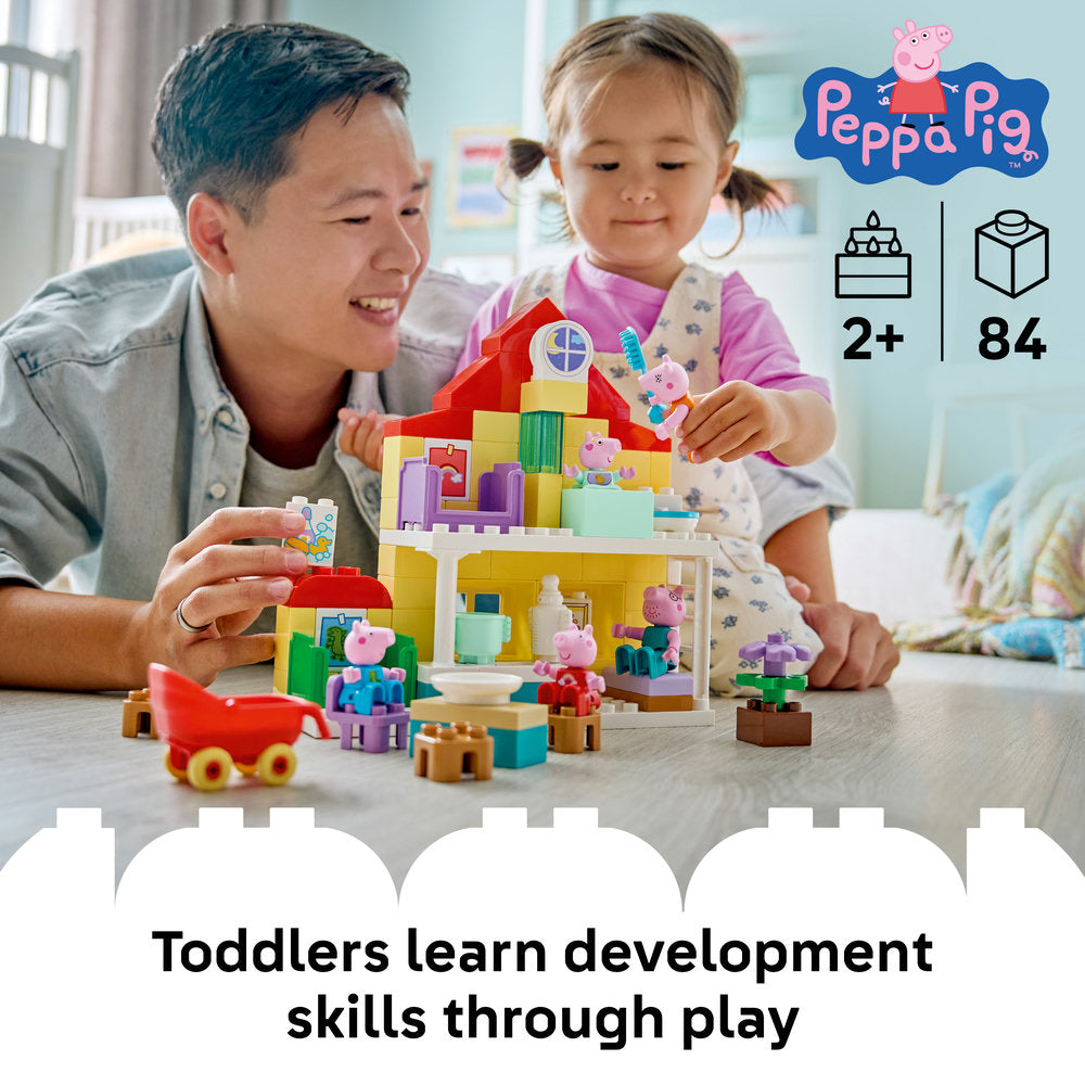 LEGO® DUPLO® Peppa Pig Family House Building Kit 10467