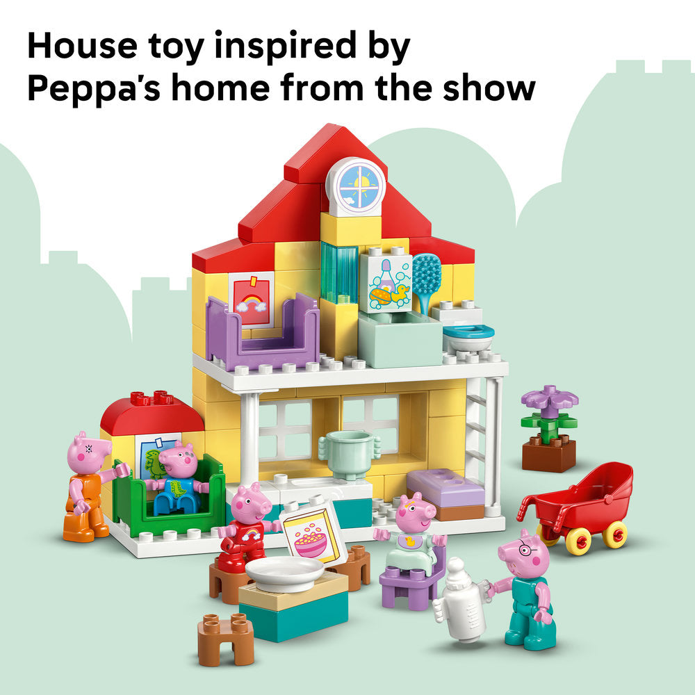 LEGO® DUPLO® Peppa Pig Family House Building Kit 10467
