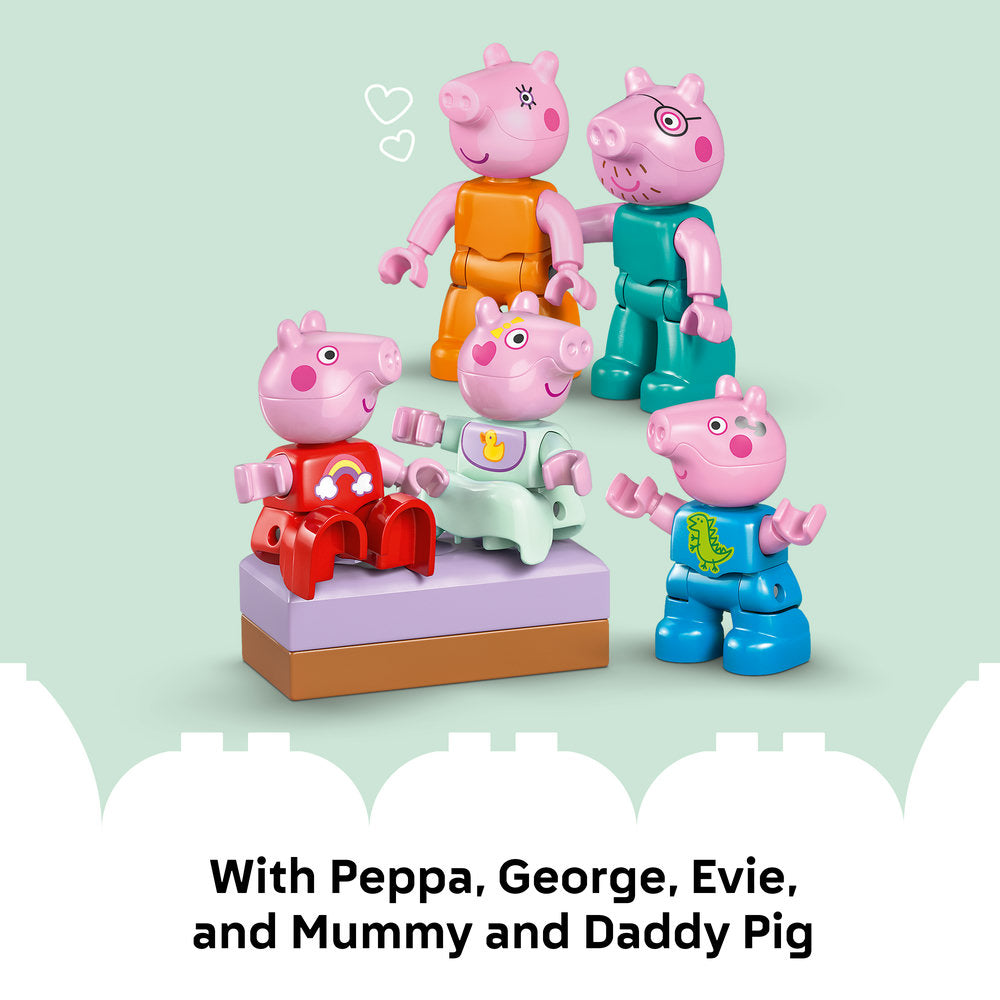 LEGO® DUPLO® Peppa Pig Family House Building Kit 10467