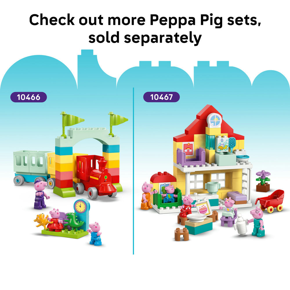 LEGO® DUPLO® Peppa Pig Tractor and Market Building Toy 10468