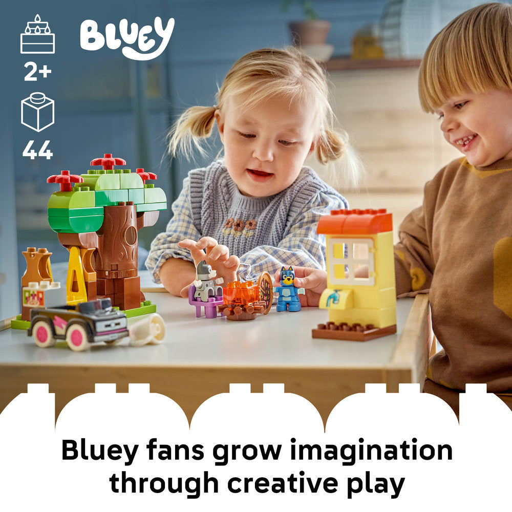 LEGO® DUPLO® Bluey Pizza Girls with Muffin and Bluey 10469