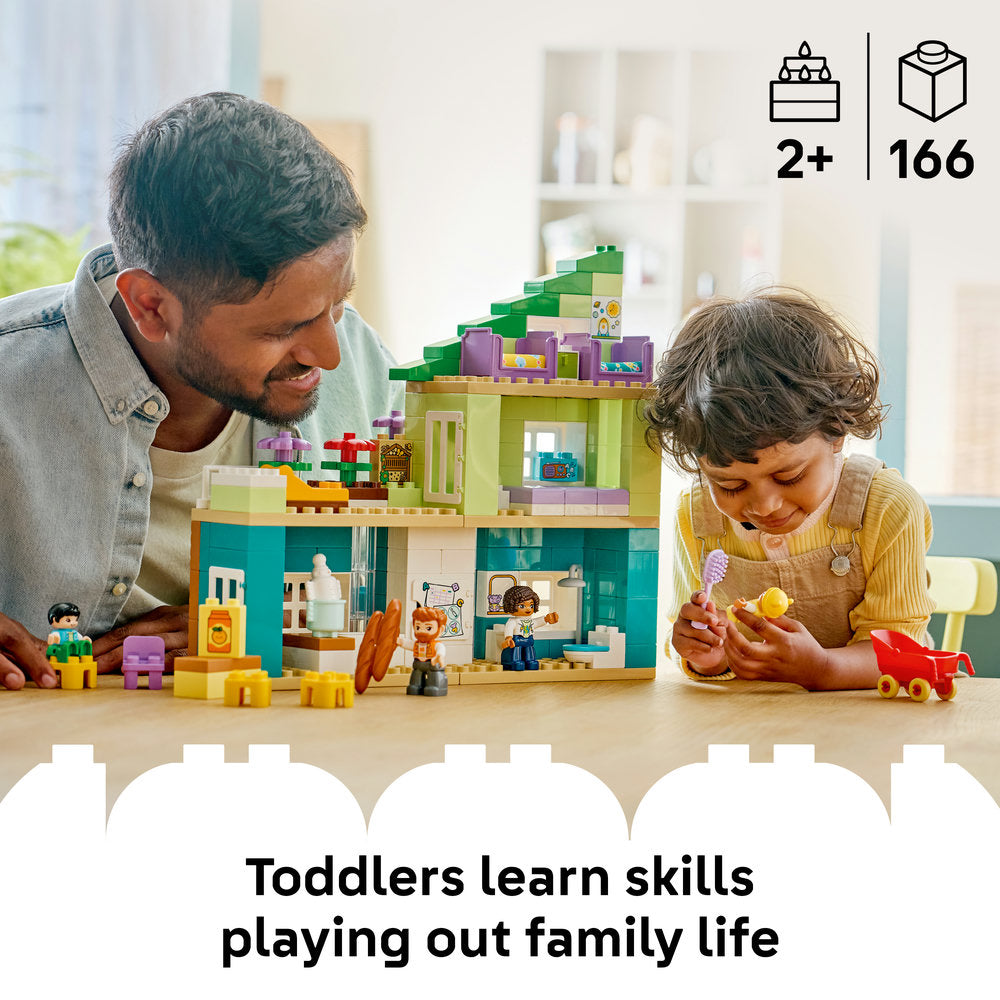 LEGO® DUPLO® Town 3 in 1 Modern Family House with Figures 10470