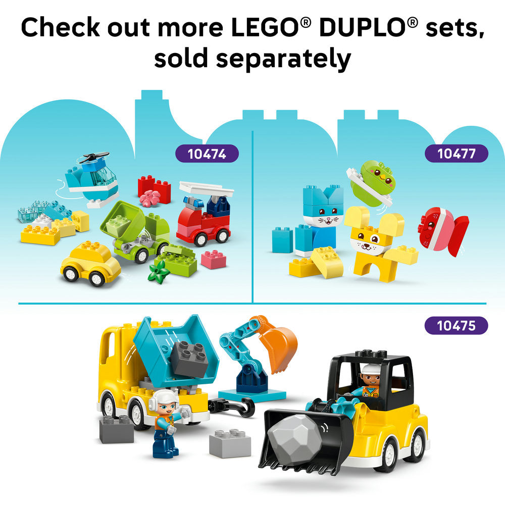LEGO® DUPLO® Town Fire Engine with Hose and Firefighter 10473