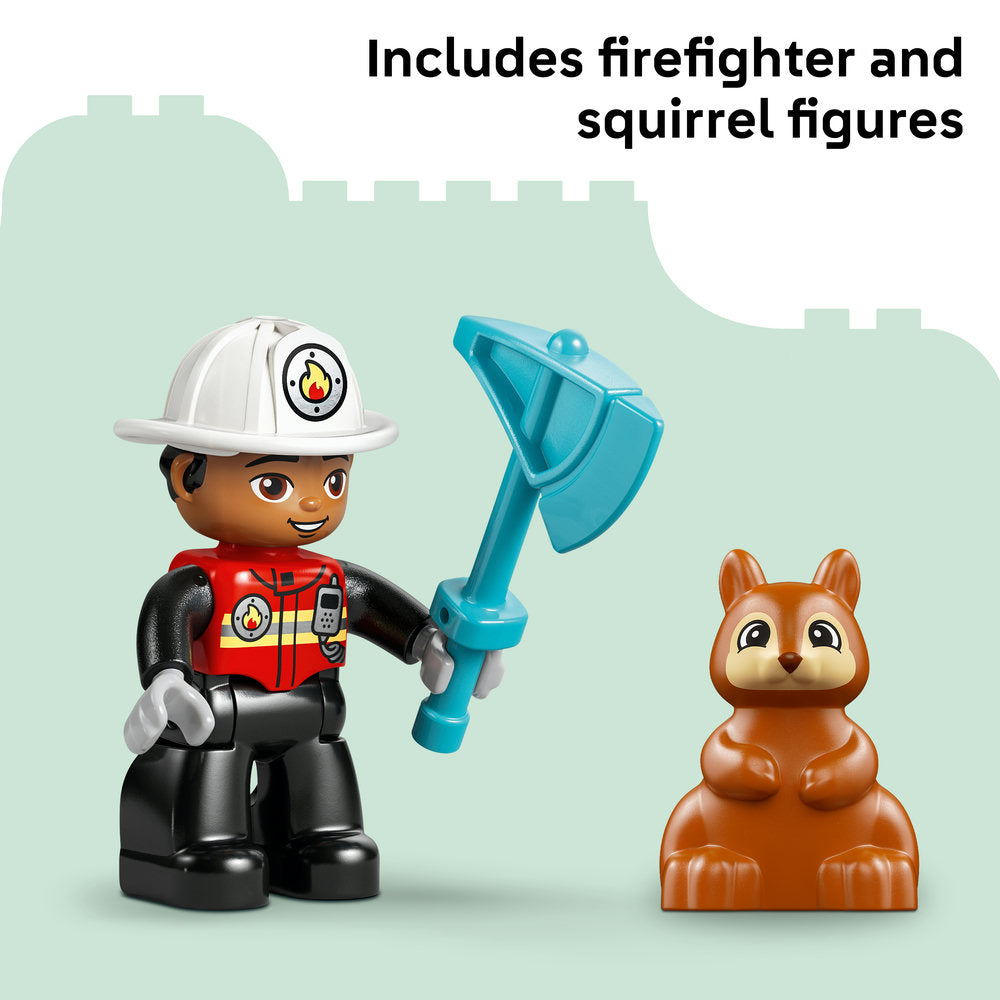 LEGO® DUPLO® Town Fire Engine with Hose and Firefighter 10473