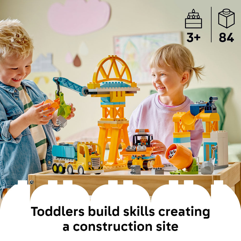 LEGO® DUPLO® Town 3 in 1 Construction Site and Vehicles 10476