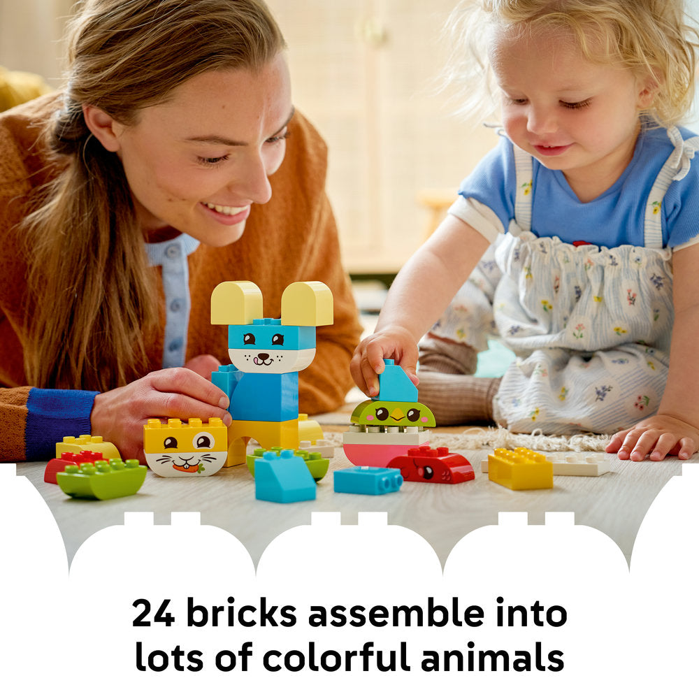 LEGO® DUPLO® My First 3 in 1 Creative Cute Pets Toy 10477