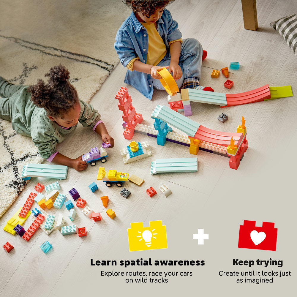 LEGO® DUPLO® Town 3 in 1 Creative Ramps with Vehicles 10478