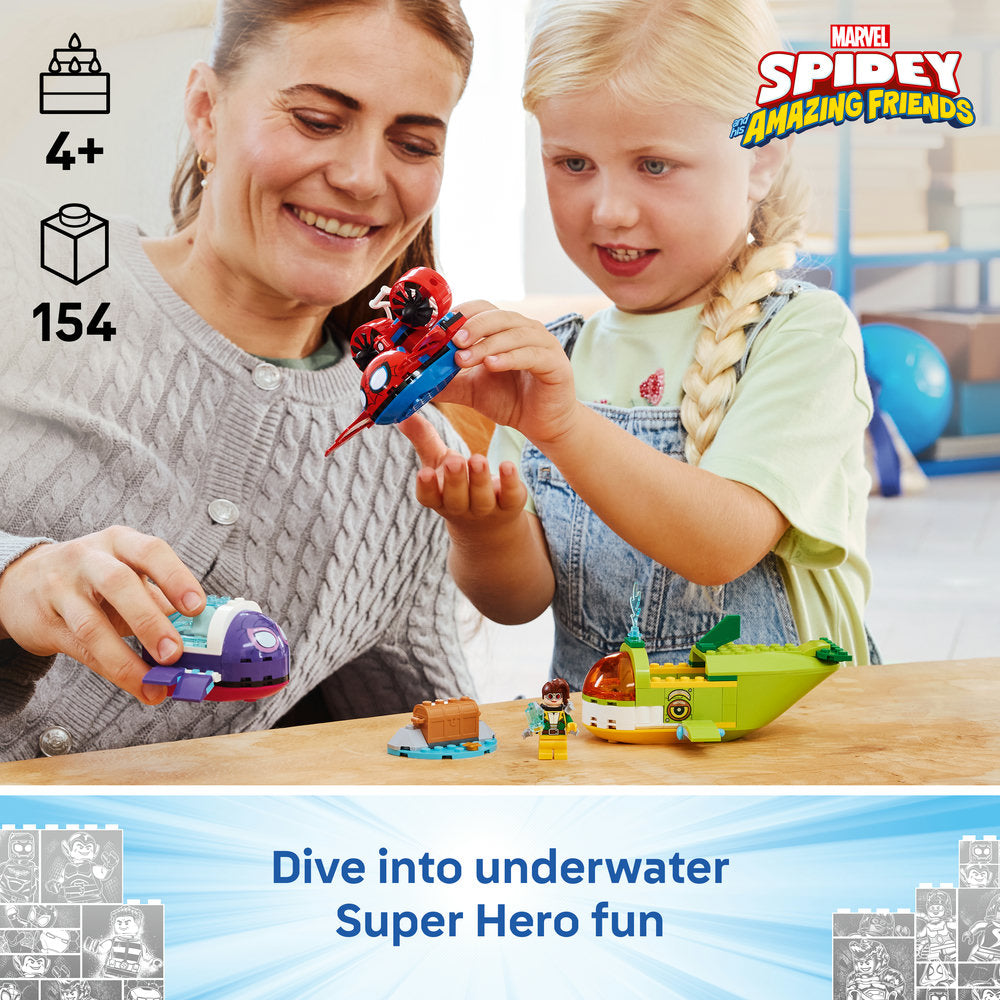 LEGO® ǀ Marvel Spidey And His Amazing Friends Spidey: Underwater Vehicles 11207