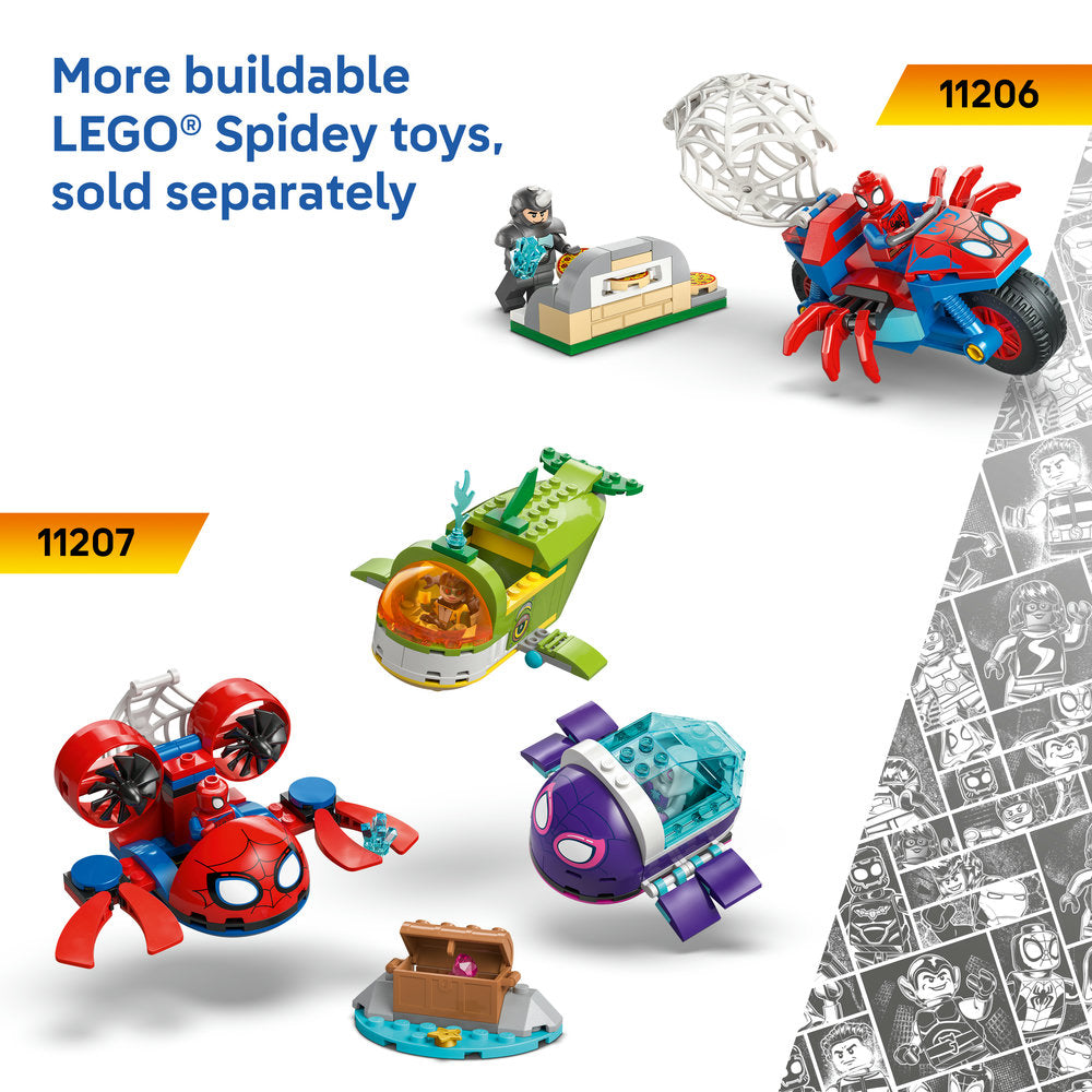 LEGO® Marvel Spidey And His Amazing Friends Team Spidey Pirate Ship 11208