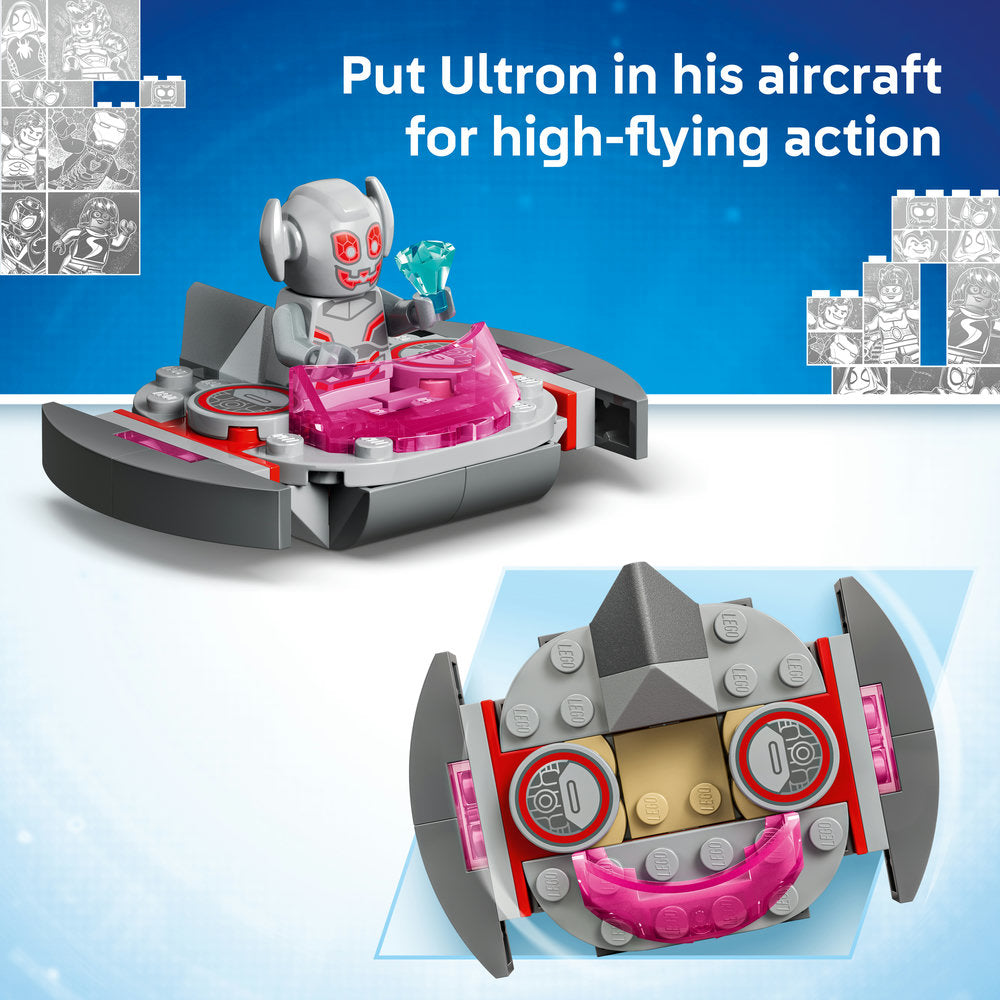 LEGO® ǀ Marvel Iron Man and His Awesome Friends Ultron vs. Iron Man 11209